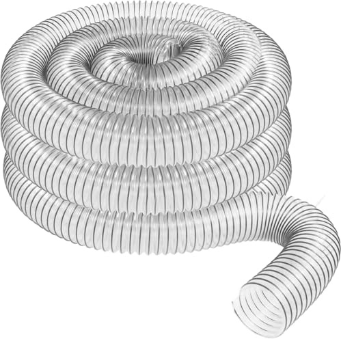 Schlauch For Staubsauger, 50 Mm, Staubabsaugung, Holzbearbeitungsbalg, PVC-Staubsammelrohr, Baustaubsauger(2m)