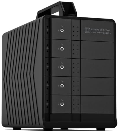Oyen Digital Fortis 5C 5-Bay USB-C (USB 3.2) External Drive Array, Enclosure