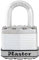 Master Lock M1XKADCCSEN Candado de acero laminado Magnum de 1-3/4 pulgadas de ancho, 5/16 pulgadas de diámetro, distancia del grillete, grillete de 1 pulgada