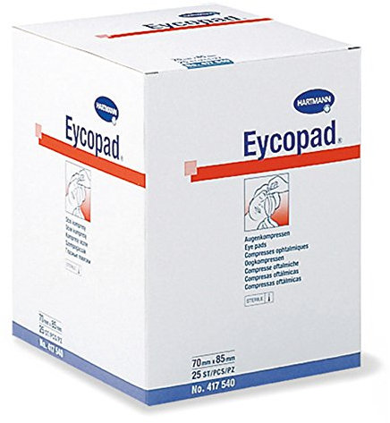 EYCOPAD Augenkompressen 70x85 mm steril 25 St
