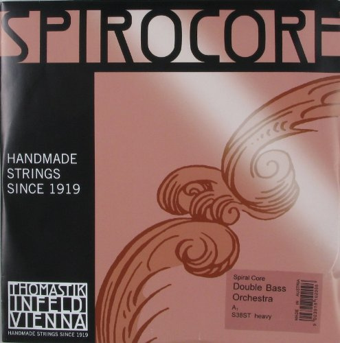 Thomastik-Infeld s38st Spirocore, Bass Saite, einzelne A-Saite, stark (schwer), 4/4 Größe, Stahl Core chrom Wunde