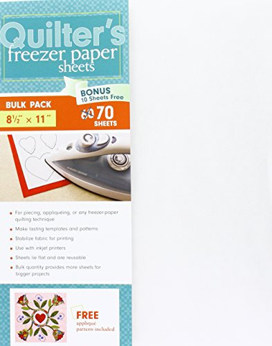 C&T Publishing Quilter's Freezer Paper Sheet, 8.5 x 11