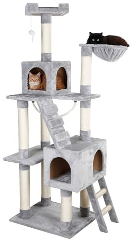 Kerbl Pet Kratzbaum Square grau, 84x50x178cm