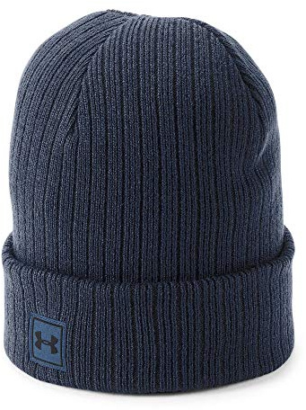 Under Armour Herren Mütze Truckstop Beanie 2.0, Blau, One Size, 1318517-408