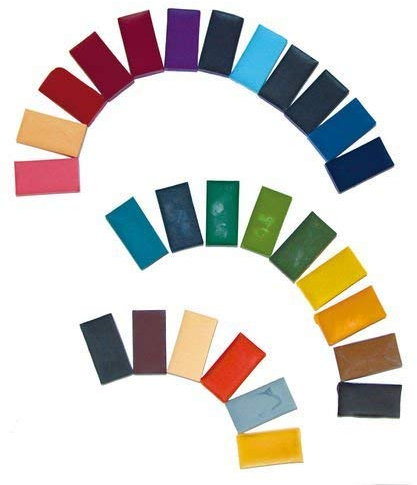 Artidee Enkaustic Malfarben Set, 10 Malblöcke,Pastel