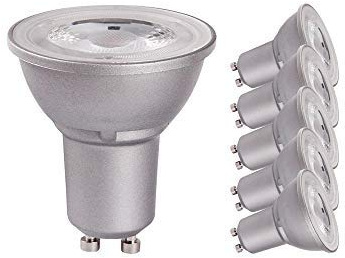 Bell LED Bulb 5W 330lm LED Light Bulbs, GU10 50W Halogen Bulbs Replacement, Warm White 2700K, 20000hr Lamp Life, Pack of 5 x Bell BL05760 LED Bulbs Devola LED Keyring.