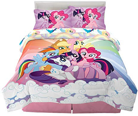 Kitchen Designers Franco Kinder-Bettwäsche-Set, superweich, 5-teilig, My Little Pony
