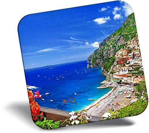 Destination Vinyl ltd Fridge Magnet - Amalfi Coast Italy Travel Ocean Sea 24056