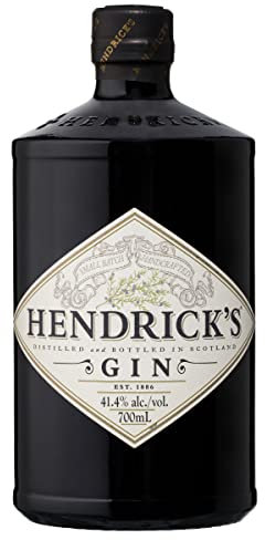 HENDRICK'S GIN - Gin Premium - Distillé en Écosse - Bouteille 70cl