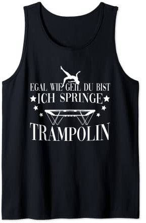 Turner Akrobatisch Trampolinturnen Trampolin springer Tank Top