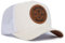 Urban Effort Mesh Back Cap - für Damen und Herren Baseballmütze 5-Panel Trucker Hat - Toller Snapback-Verschluss für Jagd & Wandern, Weiss/opulenter Garten, Small-X-Large