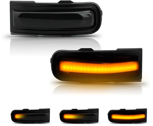 D-Lumina 2 pezzi luci LED per indicatori di direzione dinamici per specchietto laterale, indicatori di direzione sequenziali, Compatibile con Jeep Renegade 2015-2022