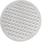 VSUSN Tapis de Douche antidérapant Rond Tapis de Douche antidérapant avec ventouses Lavable en Machine Tapis Douche,Blanc