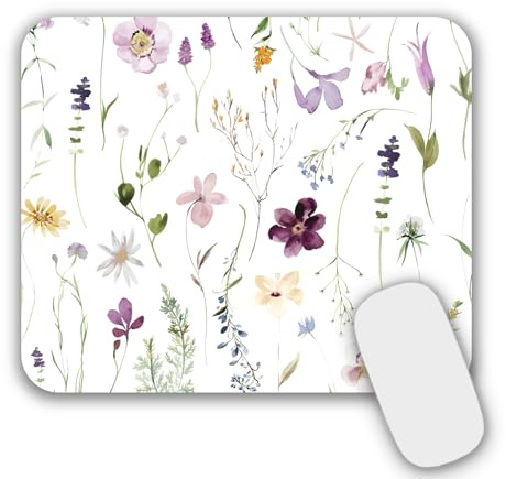 Mousepad Gaming Office Mauspad mit Designs 24 x 20 x 0,3 cm für Computer, Laptop (F02)