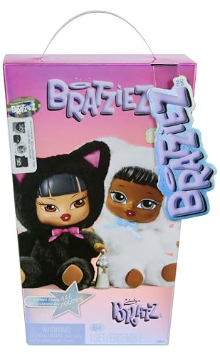 Bratz Bratziez Iconz Series Plush Blind Box - Enthält 1 Überraschungsfigur, Mit Clip-Anhänger und Zubehör, Sammelfiguren, Geeignet für Kinder ab 6 Jahren