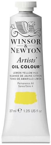 Winsor & Newton 37ml Artists' Oil Colour - Lemon Yellow Hue