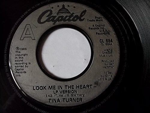 TINA TURNER Look Me in the Heart 7 45
