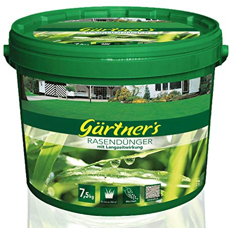 Gärtner’s Rasendünger mit Langzeitwirkung 7,5 kg