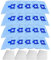 Hossi's Wholesale 20 Sacs d'aspirateur pour Tornado to CE 2100, 2300, Top 520 Premium Filtre ? Ten cwa07