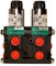 Joma-Tech Magnetventil Umschalt-/Wegeventil, 8/3, 3/8, 12 Volt, 45 Liter/min