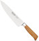 Burgvogel Solingen Kochmesser 23 cm geschmiedet Olivenholz, Oliva Line, rostfrei, deutsches Küchenmesser, hell, scharf, braun beige, 6860.926.23.0