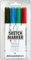 MagPaint - SketchPaint Whiteboard Marker Pens - Black, Blue, Green and Red - Dry Wipe Markers - For SketchPaint White and SketchPaint Transparent - Easy to Clean - 4 Pack