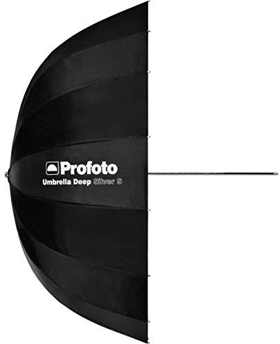Profoto Deep Small Umbrella (33, Silver), Model:100984