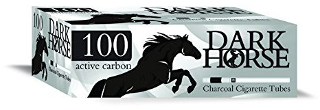 DARK HORSE TUBETTE CARBON ATTIVO 100 PZ - 5 Packungen à 100 Stück