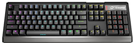 Ozone Strike X30 - OZSTRIKEX30SPRD - Teclado Gaming Mecánico, LED, Color Negro