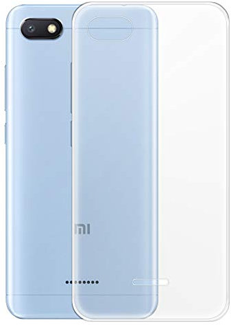 CoverKingz Handyhülle für Xiaomi Redmi 6A - Silikonhülle Soft Case Bumper Durchsichtig - Handy Hülle Slim Cover Transparent