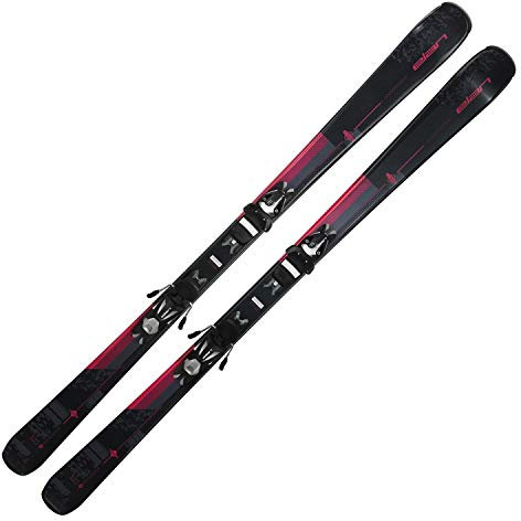 Elan Erwachsene BlackPerla Ski, Schwarz Lila, 146cm