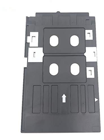 OKLILI - Bandeja de plástico para Tarjetas de identificación (PVC), Compatible con Epson L800,L801,R260R265,R265,R270,R285,R290,R380,R380,R390,RX680,T50,T60,A50,P50 R330