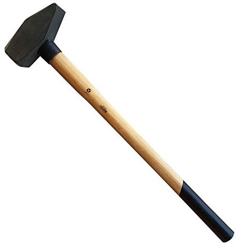 Schlosserhammer Vorschlaghammer Hammer 5kg Holzstiel Länge 80cm