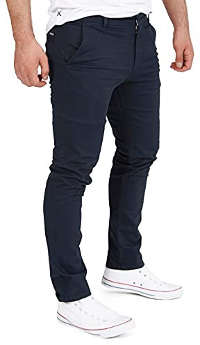 WOTEGA Glenn - Chino Herrenhosen - Stoff Hosen Slim Fit - Stretch Chinohose Für Herren, Blau (Sky Captain 193922), W31/L32