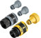 Melnor 65134AMZ 5-teiliges Quick Connect Starter Set Connector Bundle Gelb Schwarz Grau