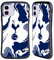 Head Case Designs Offizielle Tottenham Hotspur F.C. Blauer und Weißer Marmor Badge Hybride Handyhülle Hülle Huelle kompatibel mit Apple iPhone 11