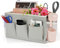 Moutitou Bett Organizer Hochbett Bettasche Hängetasche Organizer für Zuhause College Schlafsaal Etagenbett Krankenhausbett Kinderbett Bettgitter (Grau)