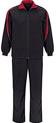 Jan Vanderstorm Herren Freizeitanzug Eirik Schwarz, 6xl (xxxxxxl) - 76