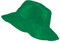 Toutacoo, Regenhut, Schlapphut, Breitkrempiger Hut, Damen, Vinyl (12-Grün)