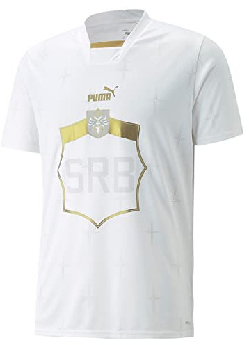 puma SERBIEN Trikot Away Herren WM 2022, Größe:L