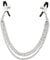 Briana Williams 1 Paar Nippelklemmen Nipple Clamps Verstellbarer Klemme mit Metallkette
