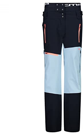 CMP Damen Skihose Woman Pant 32W3676 Black Blue 38
