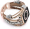 RUIXTIPAD Boho-Armband, kompatibel mit Apple Watch, 44 mm, mehrlagiges Wickelarmband für Apple Watch, 42 mm/45 mm, Leder-Kupferrohr, Apple Watch-Armbänder für iWatch Serie 10/9/8/7/6/5/4/3/2/1/SE,
