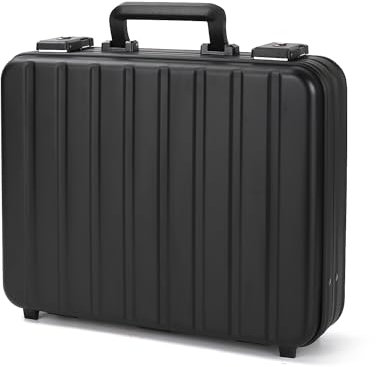 urecimy Metall Aktentasche 41X30X11.5cm Aluminium Werkzeugkasten Geldkasse Laptop Aktentasche Medizinischer Tragbarer Fall