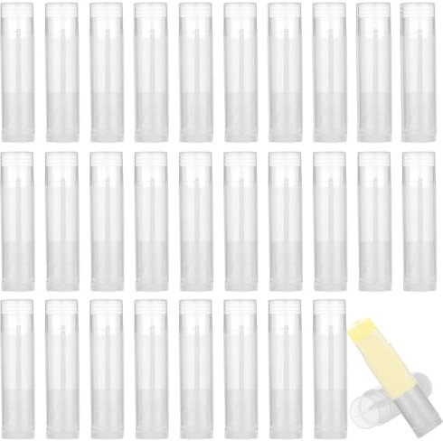 Doygim 30 Stück Lippenstifthülsen Leer Lippenstifthülsen Zum Selbst Befüllen Lippenstift Selber Machen Set Tiegel Für Pflegestifte Lippenbalsam Lippenstift Hülle Lippenpflege Hülsen Leer