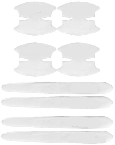 ASHILD Auto Außentürgriffe Für T-oyota Für GR Für Sport Für Gazoo Für Racing Für C-HR Für RAV4 Auto Transparent Türgriff Schüssel Schutz Aufkleber