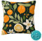 Outdoor Kissen Wetterfest 2 Stück Orange Kissenbezug 35x35 cm, Sommer Gartenkissen Deko Outdoor Sitzkissen Wetterfest, Kissenbezüge Herbst Outdoorkissen für Balkon Terrasse Patio Garten Deko -OZ397
