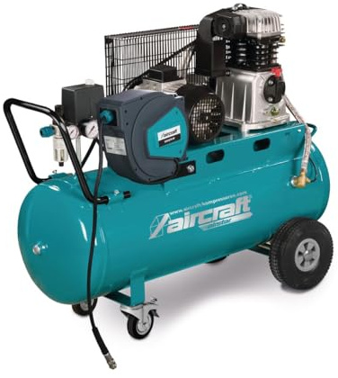 Stürmer Airstar 403/50 SAR (Abmessung 860 x 500 x 800 mm, Gewicht 60,7 kg, Höchstdruck 10 bar, Fahrbare Kolbenkompressor) 2009430SAR