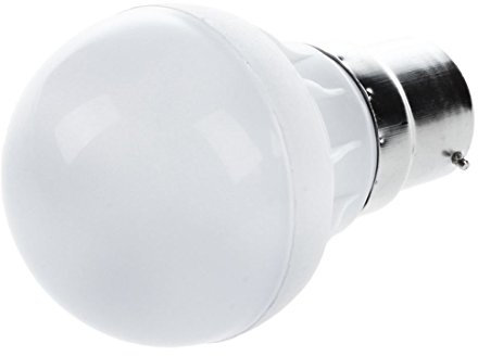 Booso B22 economie d' Ampoule LED Lampe 220V (3W blanc froid Nouvelle imitation ceramique)