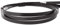 QIULKU Serre-Câbles INOX Electriques,Attache Câblées INOX Lot de 10 à 100 Serre-câbles en Acier Inoxydable Noir avec revêtement et Fermeture éclair, Multifonctions, 8 mm(50PCS,8x150mm)